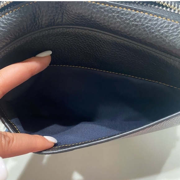 Coach Jamie Camera Bag With Mirror Bag Charm In Signature Canvas Happy Dog Print - Picture 12 of 13